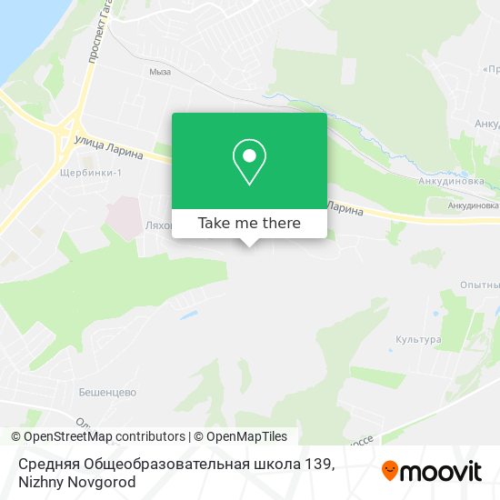 Средняя Общеобразовательная школа 139 map