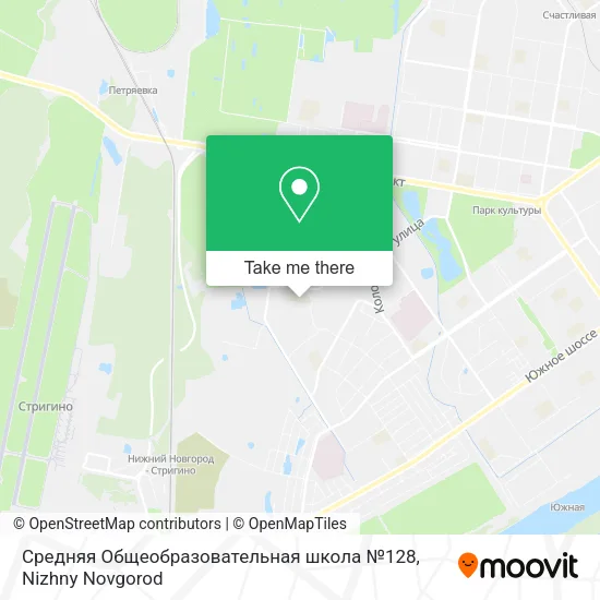 Средняя Общеобразовательная школа №128 map