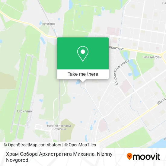 Храм Собора Архистратига Михаила map