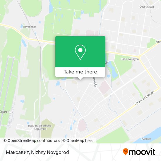 Максавит map
