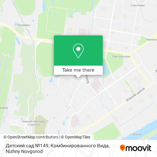 Детский сад №149, Комбинированного Вида map