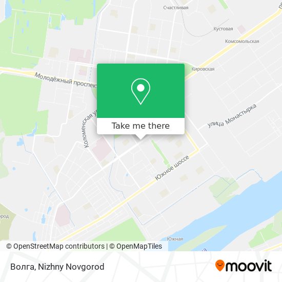 Волга map