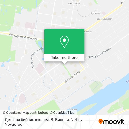 Детская библиотека им. В. Бианки map