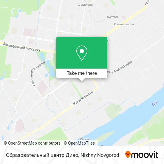 Образовательный центр Диво map