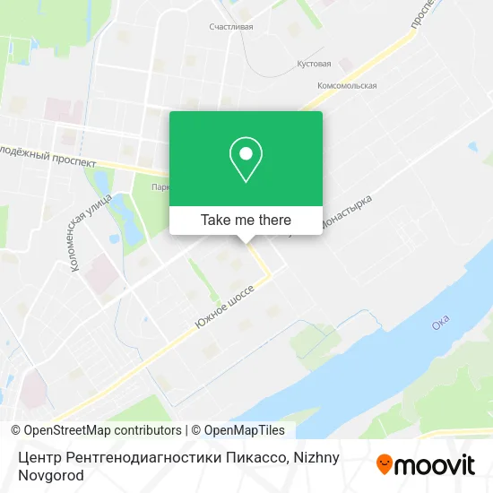 Центр Рентгенодиагностики Пикассо map