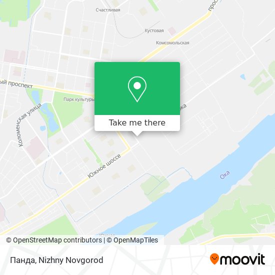 Панда map