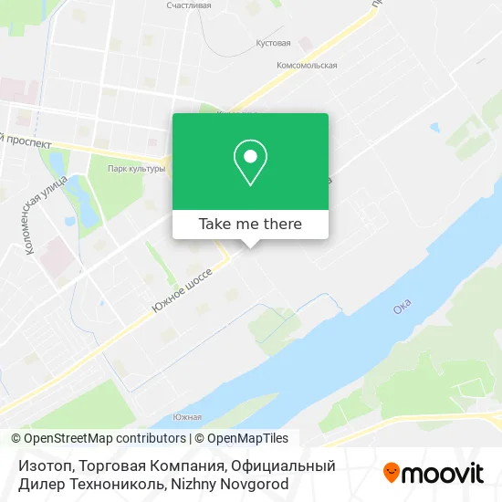 Изотоп, Торговая Компания, Официальный Дилер Технониколь map