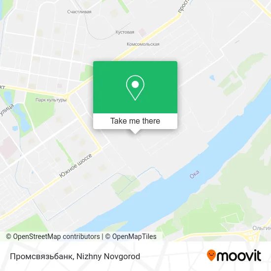 Промсвязьбанк map