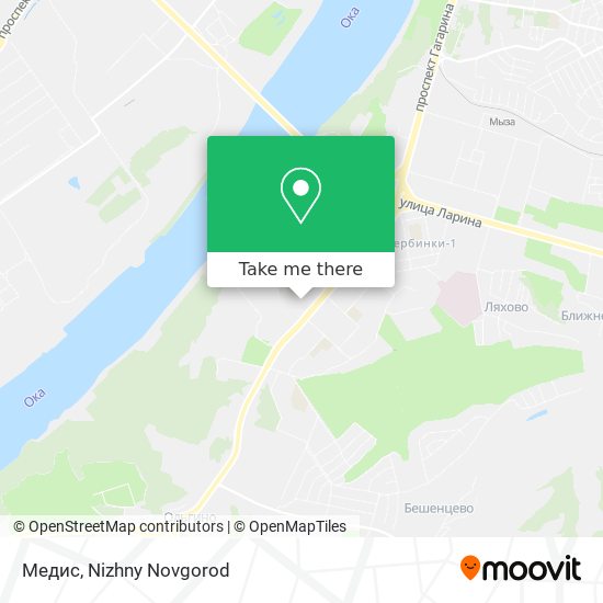 Медис map
