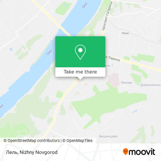 Лель map