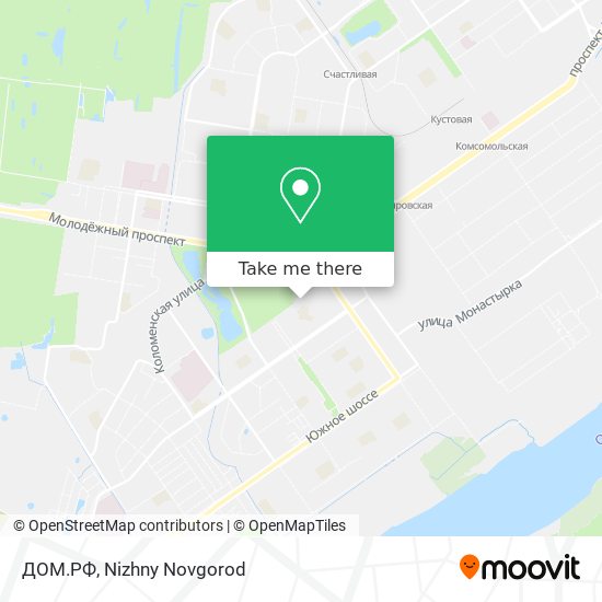 ДОМ.РФ map