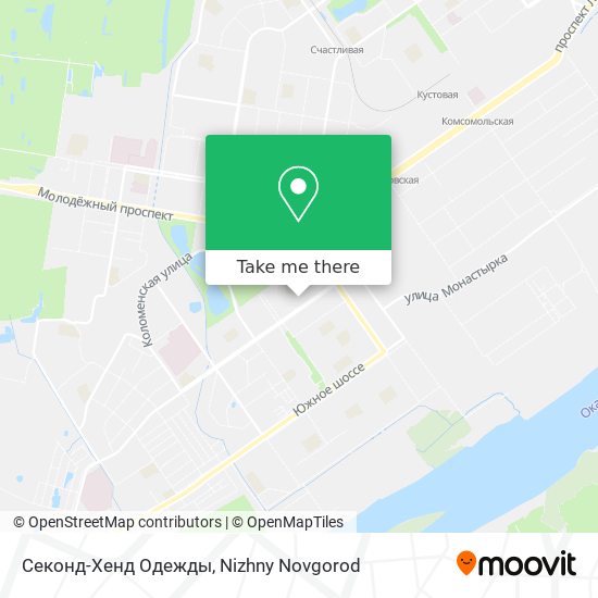 Секонд-Хенд Одежды map
