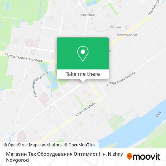 Магазин Тех Оборудования Оптимист Нн map