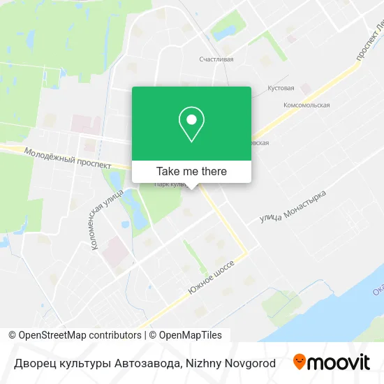 Дворец культуры Автозавода map
