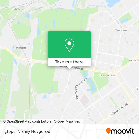 Дорс map