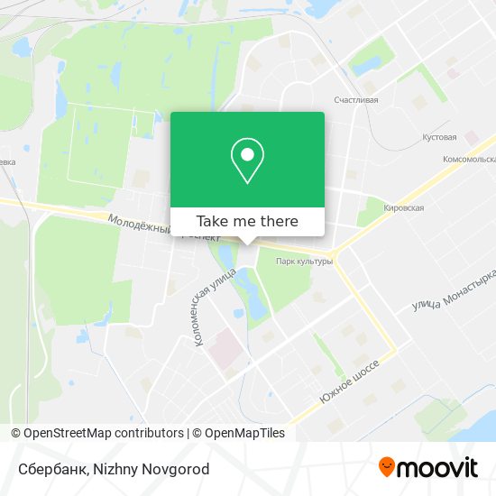 Сбербанк map