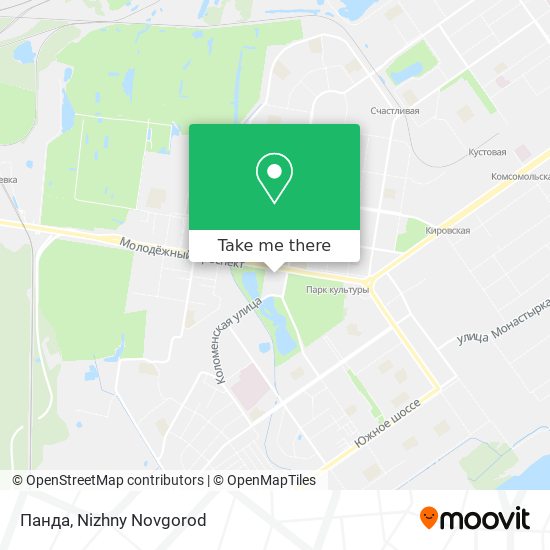 Панда map