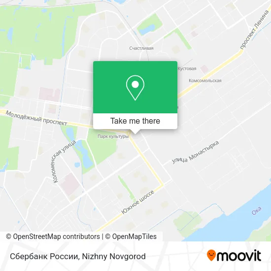 Сбербанк России map