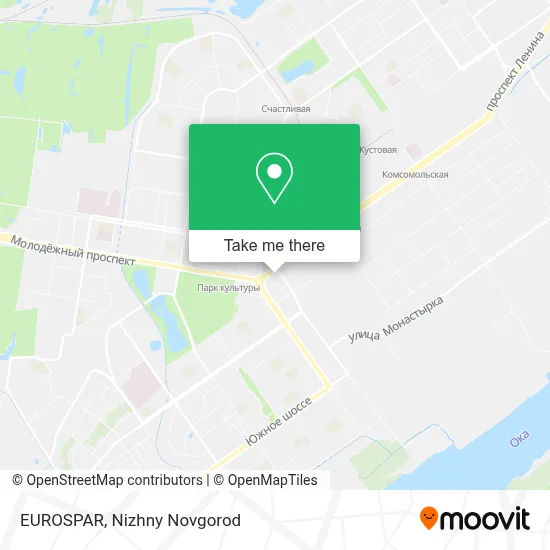 EUROSPAR map