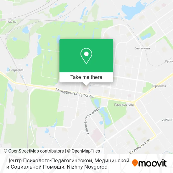 Центр Психолого-Педагогической, Медицинской и Социальной Помощи map