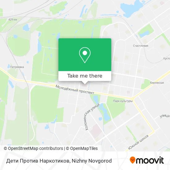 Дети Против Наркотиков map