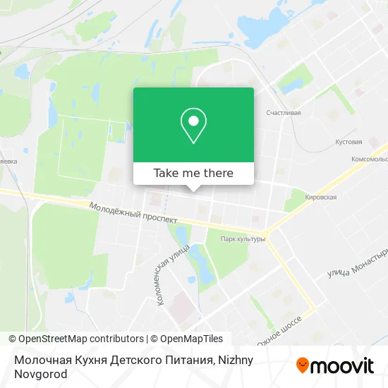 Молочная Кухня Детского Питания map