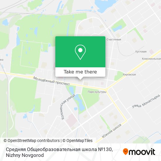 Средняя Общеобразовательная школа №130 map