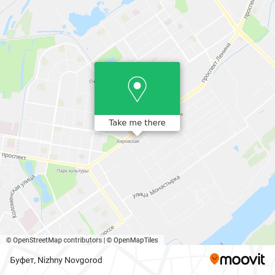 Буфет map
