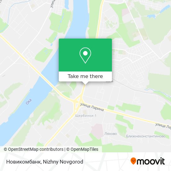 Новикомбанк map
