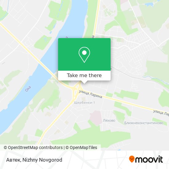 Автек map