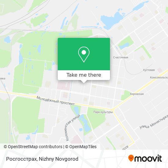Росгосстрах map