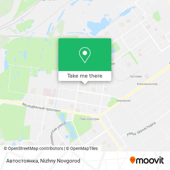 Автостоянка map