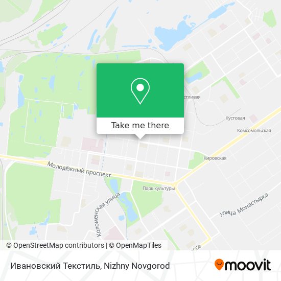 Ивановский Текстиль map