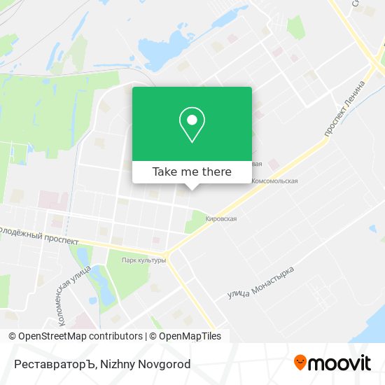 РеставраторЪ map