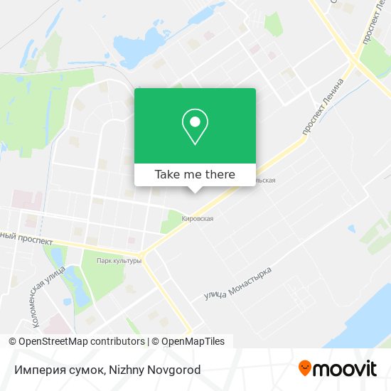 Империя сумок map