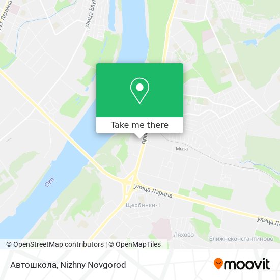 Автошкола map