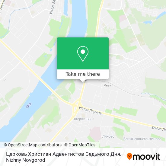 Церковь Христиан Адвентистов Седьмого Дня map