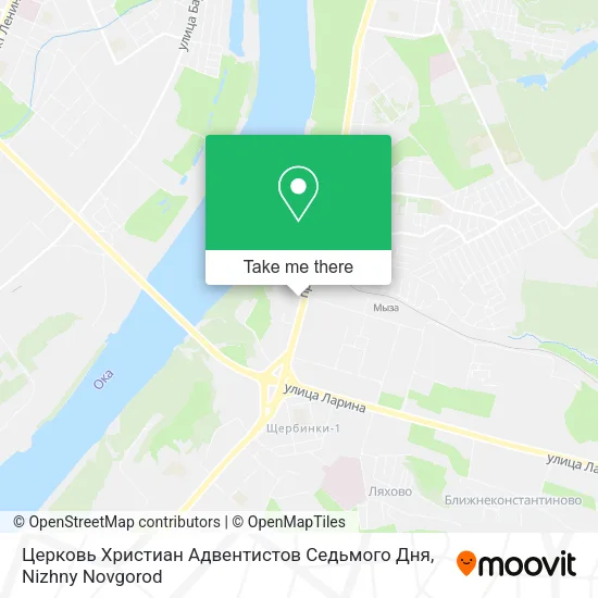 Церковь Христиан Адвентистов Седьмого Дня map