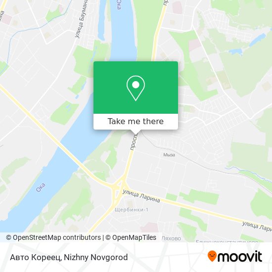 Авто Кореец map