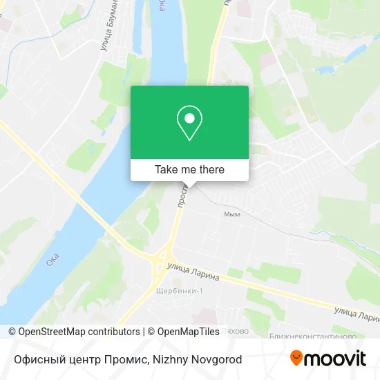 Офисный центр Промис map