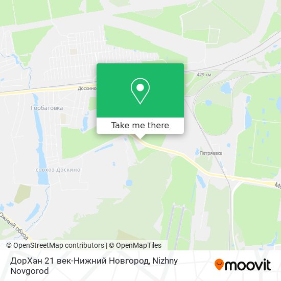 ДорХан 21 век-Нижний Новгород map