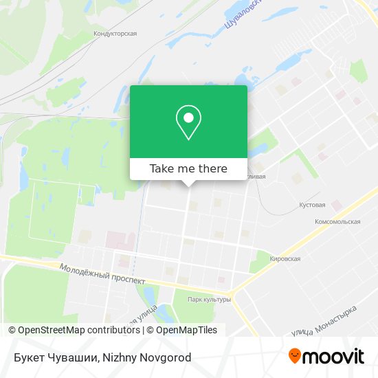 Букет Чувашии map
