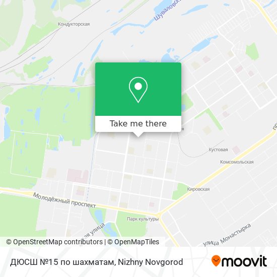 ДЮСШ №15 по шахматам map