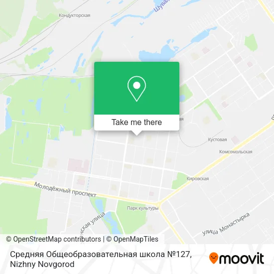 Средняя Общеобразовательная школа №127 map