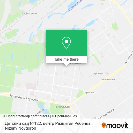 Детский сад №122, центр Развития Ребенка map