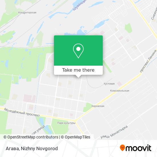 Агава map