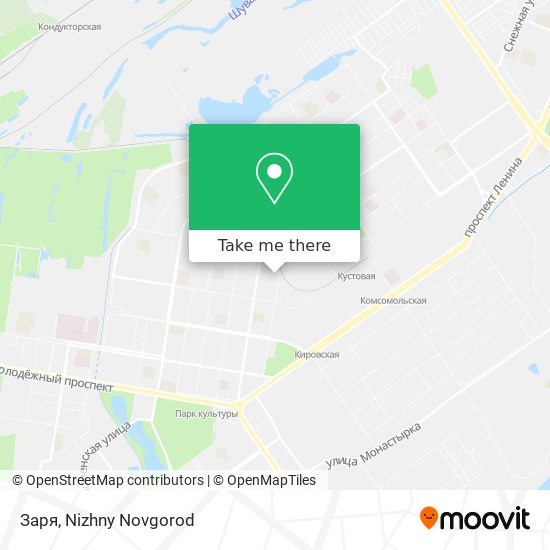 Заря map