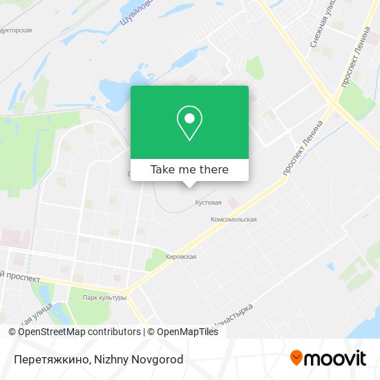 Перетяжкино map