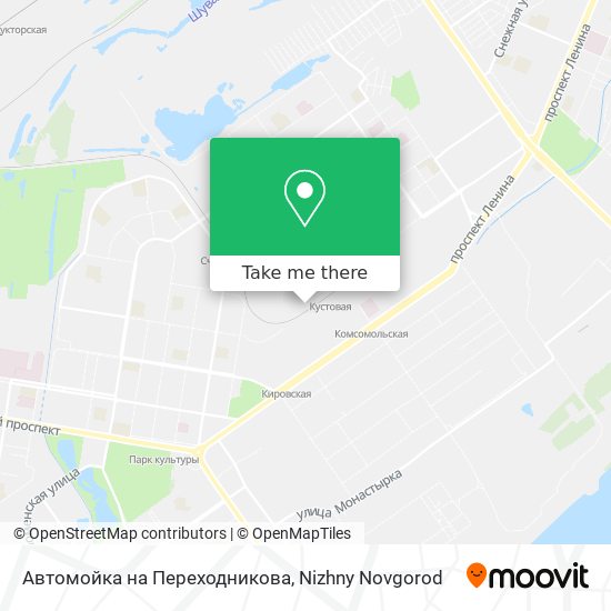 Автомойка на Переходникова map