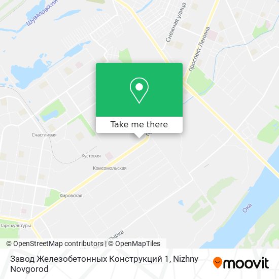 Завод Железобетонных Конструкций 1 map